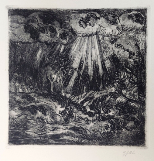 Belgische grafisch kunstwerkje kopen van Gustaaf Prils