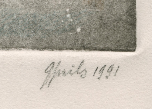 Abstract kruisende vlakken 1991