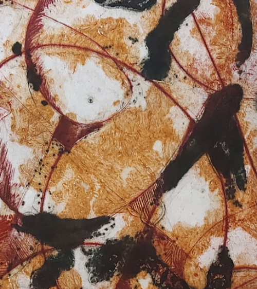 Monotype, kunstwerkje van G. Prils