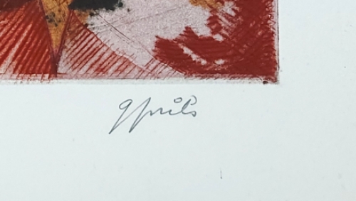 Grafisch werk, abstract rondespel