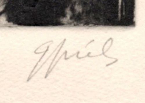 Abstract grafisch werkje van Gustaaf Prils