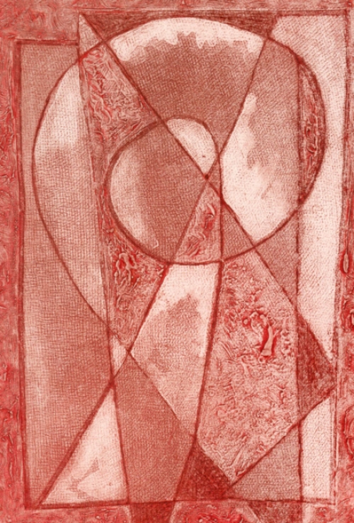 Grafisch werkje van Gustaaf Prils, een uniek exemplaat