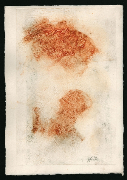 Litho van de Gentse kunstenaar Gustaaf Prils