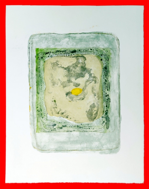 Grafisch werk van de Belgische kunstenaar Gustaaf Prils