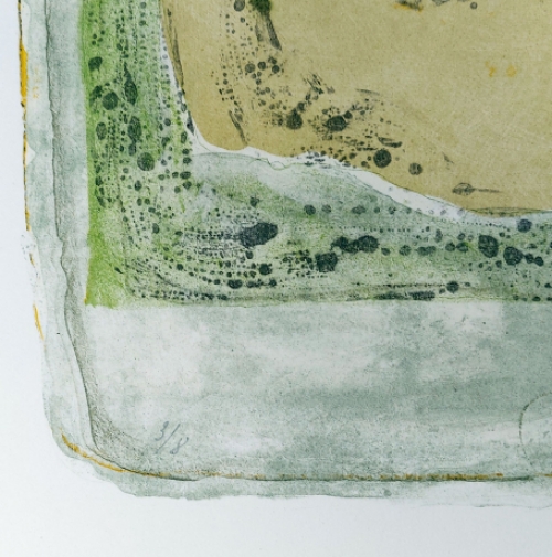 Litho van de Gentse kunstenaar Gustaaf Prils