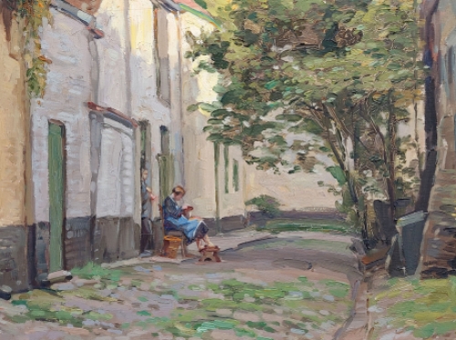 Gustave Dierkens, Gentse kunstenaar