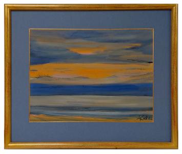 Gesigneerd schilderij van Gustaaf Sorel