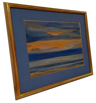 De weidsheid van de Noordzee