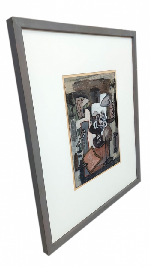 Schilderij van de Belgische kunstschilder Guy Leclercq