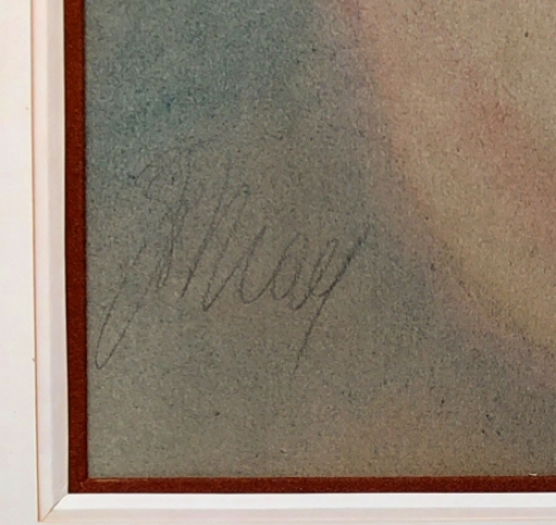 Kunstschilder Guynelly  met een kunstwerk