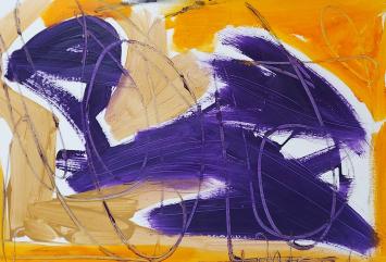 Groot modern schilderij van Glenn Vandesande