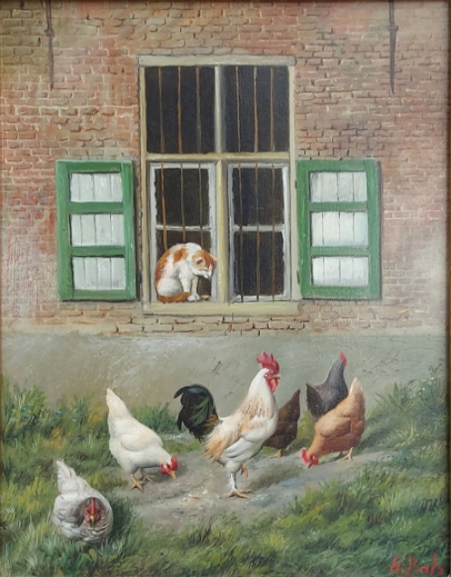 Dierenschilderij van H. Bals kopen