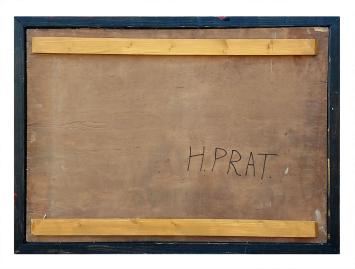 Straataanzicht met kleine fontijn