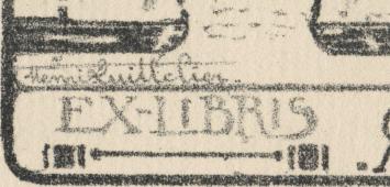 Ex libris voor ABCDE 1920