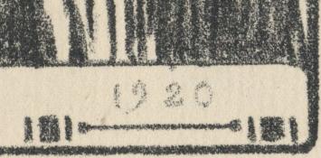 Ex libris voor ABCDE 1920