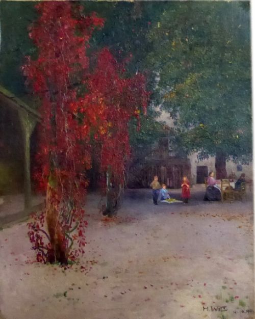 Inner square with family 1900