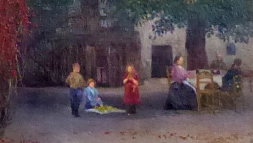 Inner square with family 1900