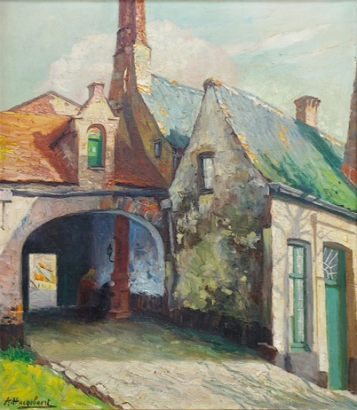 Schilderij van A. Haegebaert kopen
