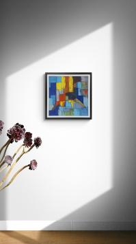 Abstract schilderij, Kleuren expressie