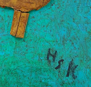 Zwitserse kunstenaar Hans Krüsi