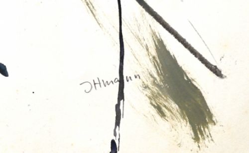 De Nederlandse schilder Hans Ittmann