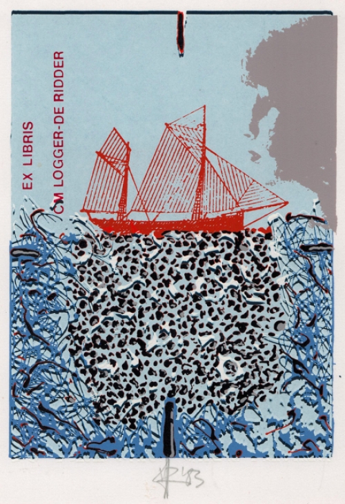 Ex Libris van Alain Hautekiet kopen