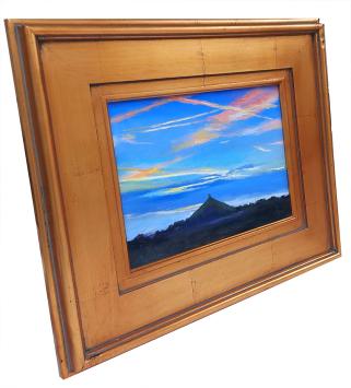 Hough Teresa Beth met een kunstwerk