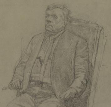 Potloodtekening van Henri Boot kopen