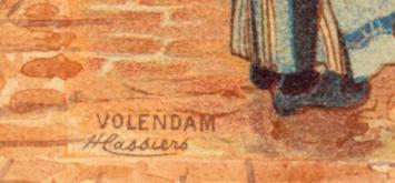Kunstwerkje op papier van Henri Cassiers kopen