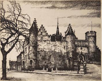 Ets van R. Hebbelinck, het Antwerpse Steen