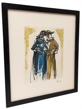 Man en vrouw samen