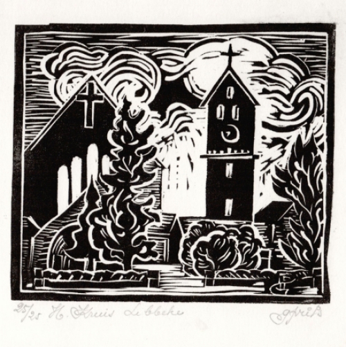 Belgische grafisch kunstwerk kopen van Gustaaf Prils