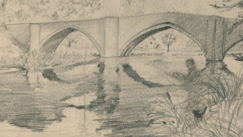 Léopold Henderyckx, tekening van Bouillon