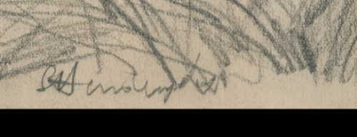 Potloodschets van L. Henderyckx