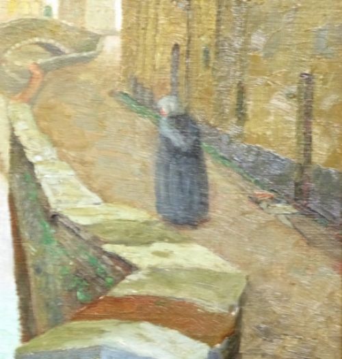 Begijntje aan de Gouden Handrei in Brugge