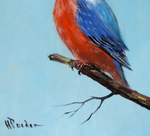 Hollandse kunstenaar Henk Poeder