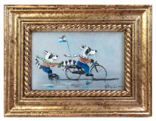 Schilderijtje van Henk Poeder kopen