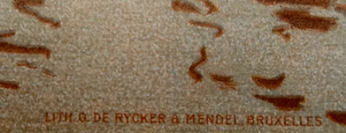 CASSIERS, Henri (1858-1944) met een chromolitho van Asterdam