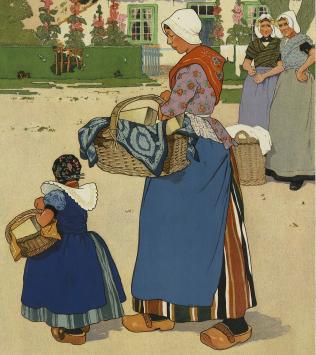 Belgische kunstenaar CASSIERS, Henri (1858-1944)