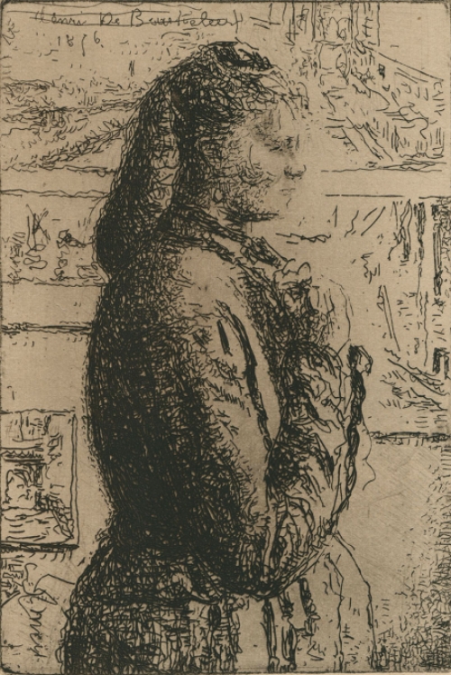 De Belgische etser Henri De Braekeleer
