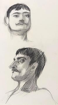 kunstwerk op papier van Henri Evenepoel  kopen