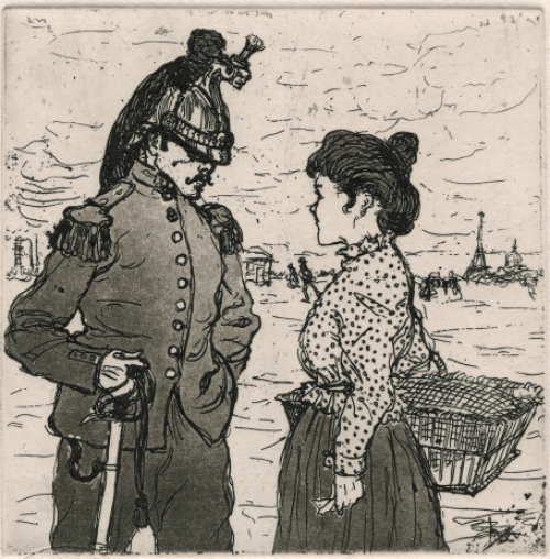 Le dragon ou le cuirassier