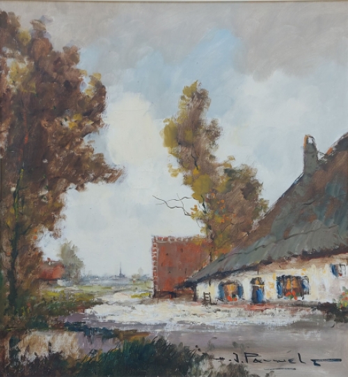 Schilderij van kunstschilder H.J. Pauwels kopen