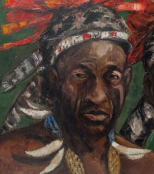Afrikaanse krijgers 1929
