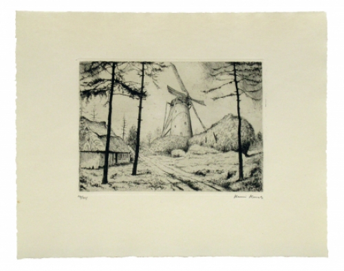 Originele ets van Henri Kerels kopen