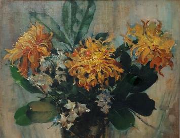 Henri Moreau met een stilleven