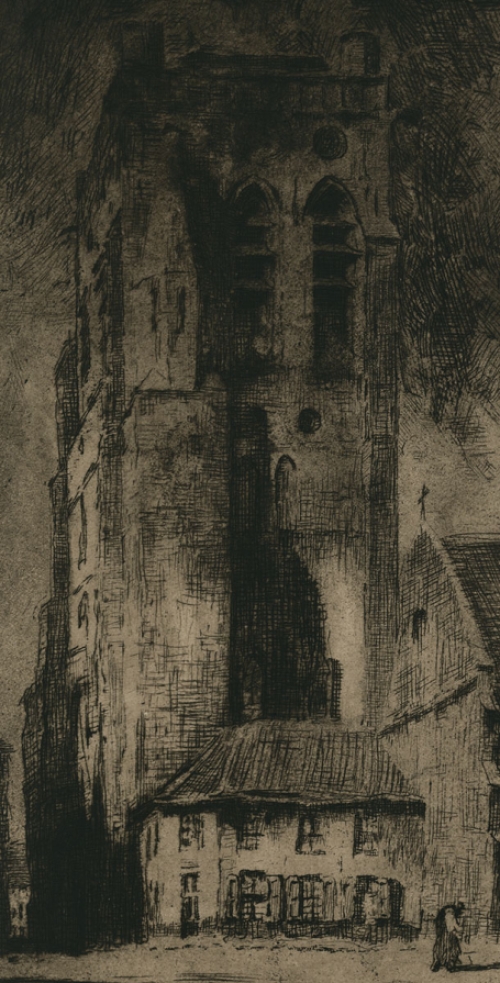 Et Furnes, avec sa tour pareille à un flambeau 1926 7/50
