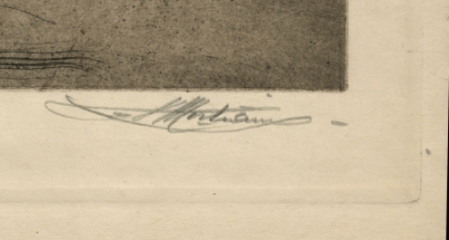 Et Furnes, avec sa tour pareille à un flambeau 1926 7/50