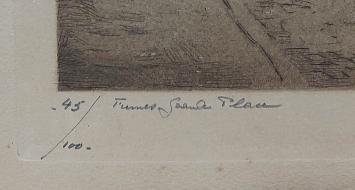 Fumes Grande Place 1923 45/100