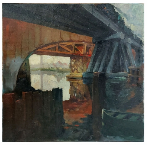 Kunstwerk van de Belgische kunstenaar Henri Nuyttens